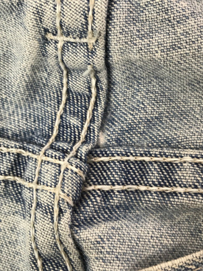 【現状渡し品】【メンズ】 LEE DUNGAREES リー ダンガリーズ × BUDDY LEE バディ リー PAINTED DENIM PAINTER PANTS デニム ペインター パンツ 157-260829-rt-42-tagh サイズ：不明 下記参照 カラー：インディゴ 万代Net店