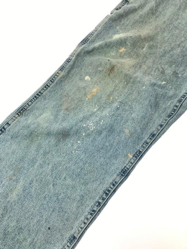 【現状渡し品】【メンズ】 LEE DUNGAREES リー ダンガリーズ × BUDDY LEE バディ リー PAINTED DENIM PAINTER PANTS デニム ペインター パンツ 157-260829-rt-42-tagh サイズ：不明 下記参照 カラー：インディゴ 万代Net店