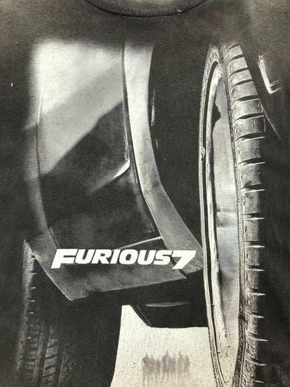 【現状渡し品】【メンズ】 SAINT MICHAEL セントマイケル 25AW FF SS TEE FURIOUS 7 BLACK SM-HR1-0000-C74 2025年秋冬 フュリアスセヴン 半袖カットソー 142-260830-su-02-tagh サイズ：XXL カラー：ブラック 万代Net店