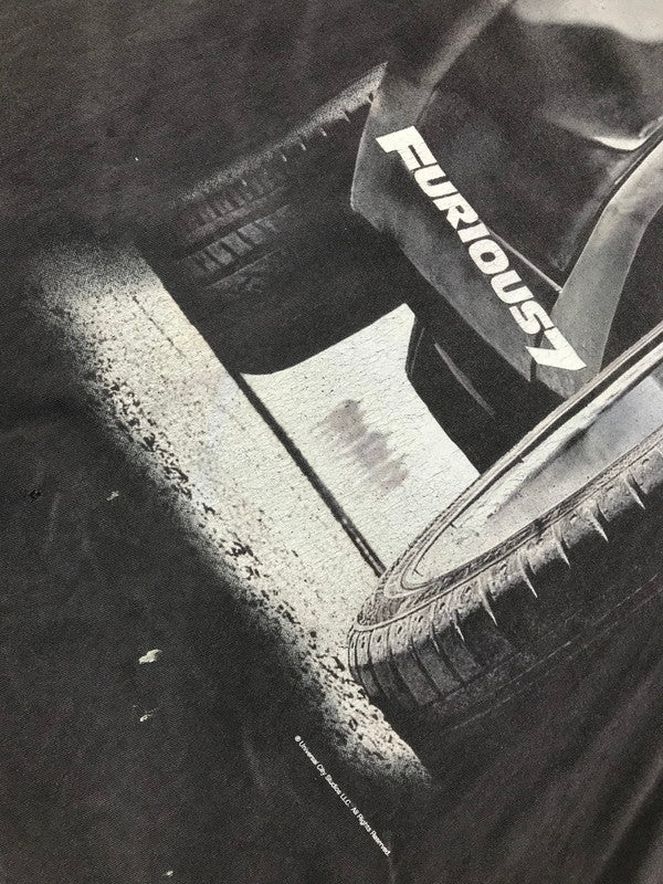【現状渡し品】【メンズ】 SAINT MICHAEL セントマイケル 25AW FF SS TEE FURIOUS 7 BLACK SM-HR1-0000-C74 2025年秋冬 フュリアスセヴン 半袖カットソー 142-260830-su-02-tagh サイズ：XXL カラー：ブラック 万代Net店