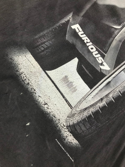 【現状渡し品】【メンズ】 SAINT MICHAEL セントマイケル 25AW FF SS TEE FURIOUS 7 BLACK SM-HR1-0000-C74 2025年秋冬 フュリアスセヴン 半袖カットソー 142-260830-su-02-tagh サイズ：XXL カラー：ブラック 万代Net店
