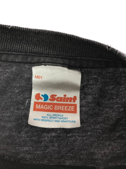 【現状渡し品】【メンズ】 SAINT MICHAEL セントマイケル 25AW FF SS TEE FURIOUS 7 BLACK SM-HR1-0000-C74 2025年秋冬 フュリアスセヴン 半袖カットソー 142-260830-su-02-tagh サイズ：XXL カラー：ブラック 万代Net店