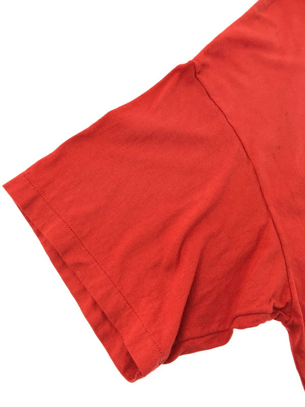 【現状渡し品】【メンズ】 SAINT MICHAEL セントマイケル 26SS SAINT! SS T-SHIRT RED SM-MK8-0000-024 2026年春夏 セイント! デザイン半袖カットソー 142-260830-su-03-tagh サイズ：XXL カラー：レッド 万代Net店