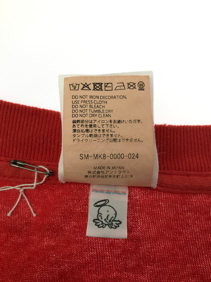 【現状渡し品】【メンズ】 SAINT MICHAEL セントマイケル 26SS SAINT! SS T-SHIRT RED SM-MK8-0000-024 2026年春夏 セイント! デザイン半袖カットソー 142-260830-su-03-tagh サイズ：XXL カラー：レッド 万代Net店