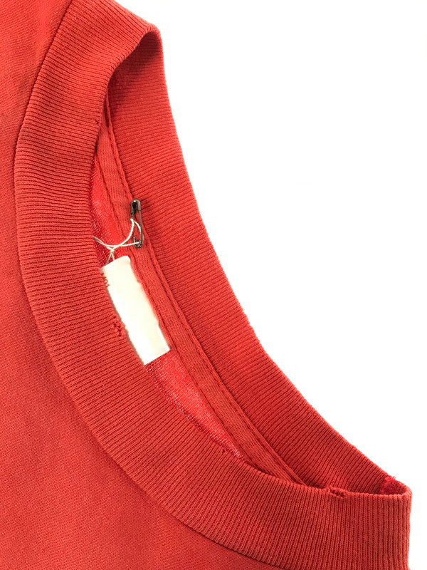 【現状渡し品】【メンズ】 SAINT MICHAEL セントマイケル 26SS SAINT! SS T-SHIRT RED SM-MK8-0000-024 2026年春夏 セイント! デザイン半袖カットソー 142-260830-su-03-tagh サイズ：XXL カラー：レッド 万代Net店