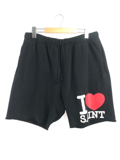 【中古品】【メンズ】 SAINT MICHAEL セント マイケル 26SS I LOVE SAINT SWEAT SM-MK8-0000-066 スウェット ショートパンツ ボトムス 153-260904-rt-11-tagh サイズ：XL カラー：ブラック 万代Net店