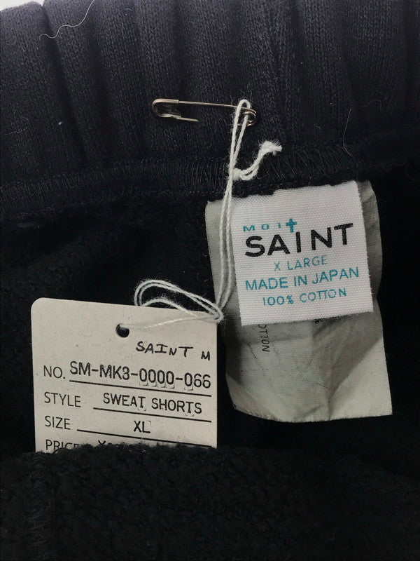 【中古品】【メンズ】 SAINT MICHAEL セント マイケル 26SS I LOVE SAINT SWEAT SM-MK8-0000-066 スウェット ショートパンツ ボトムス 153-260904-rt-11-tagh サイズ：XL カラー：ブラック 万代Net店