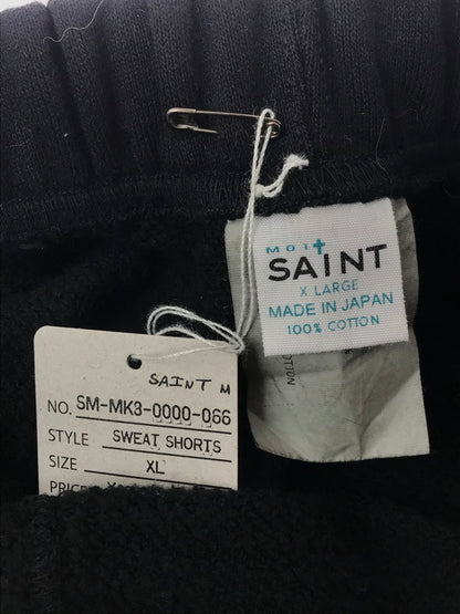 【中古品】【メンズ】 SAINT MICHAEL セント マイケル 26SS I LOVE SAINT SWEAT SM-MK8-0000-066 スウェット ショートパンツ ボトムス 153-260904-rt-11-tagh サイズ：XL カラー：ブラック 万代Net店