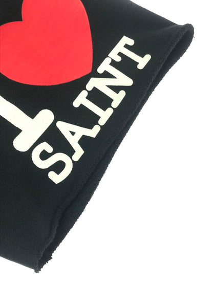 【中古品】【メンズ】 SAINT MICHAEL セント マイケル 26SS I LOVE SAINT SWEAT SM-MK8-0000-066 スウェット ショートパンツ ボトムス 153-260904-rt-11-tagh サイズ：XL カラー：ブラック 万代Net店