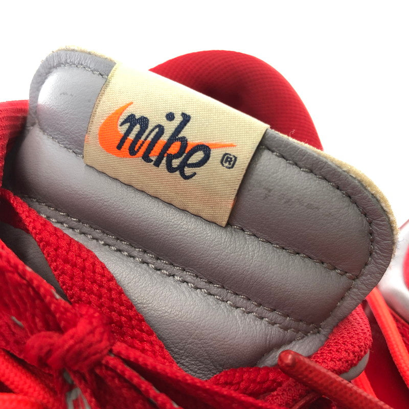【現状渡し品】【メンズ】 NIKE ナイキ × OFF-WHITE オフホワイト DUNK LOW CT0856-600 ダンク ロー スニーカー 靴 160-260901-na-16-tagh サイズ：27.5cm US 9.5 カラー：UNIVERSITY RED/WOLF GREY 万代Net店