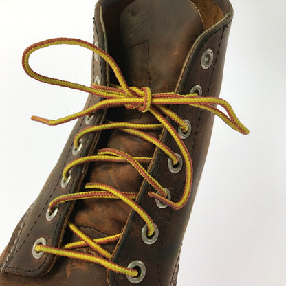 【現状渡し品】【メンズ】 RED WING レッドウィング 6-INCH CLASSIC ROUND 9111 6インチ クラシック ラウンド ブーツ 靴 164-260908-na-09-tagh サイズ：27.5cm US 9.5 カラー：ブラウン系 万代Net店