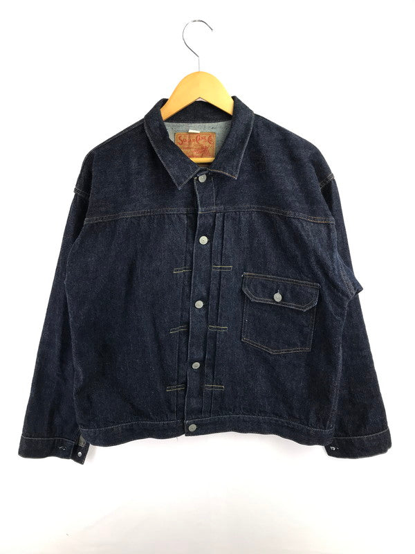【中古品】【メンズ】 SUGAR CANE シュガーケーン DENIM BLOUSE 1936 MODEL(T-BACK) 1936E 13OZ デニムブルゾン 1936年モデル(ティーバック) 145-260830-su-09-tagh サイズ：46 カラー：インディゴ 万代Net店