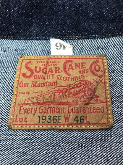 【中古品】【メンズ】 SUGAR CANE シュガーケーン DENIM BLOUSE 1936 MODEL(T-BACK) 1936E 13OZ デニムブルゾン 1936年モデル(ティーバック) 145-260830-su-09-tagh サイズ：46 カラー：インディゴ 万代Net店