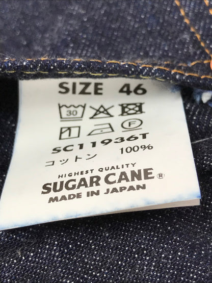 【中古品】【メンズ】 SUGAR CANE シュガーケーン DENIM BLOUSE 1936 MODEL(T-BACK) 1936E 13OZ デニムブルゾン 1936年モデル(ティーバック) 145-260830-su-09-tagh サイズ：46 カラー：インディゴ 万代Net店