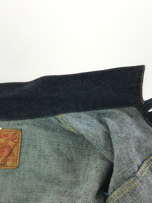【中古品】【メンズ】 SUGAR CANE シュガーケーン DENIM BLOUSE 1936 MODEL(T-BACK) 1936E 13OZ デニムブルゾン 1936年モデル(ティーバック) 145-260830-su-09-tagh サイズ：46 カラー：インディゴ 万代Net店