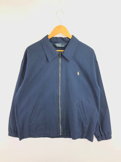 【中古品】【メンズ】 POLO RALPH LAUREN ポロ ラルフ ローレン USA製 COTTON JACKET NAVY コットンジャケット トップス ヴィンテージ 146-260830-su-10-tagh サイズ：不明・下記参照 カラー：ネイビー 万代Net店