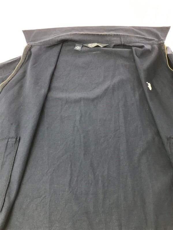 【中古品】【メンズ】 POLO RALPH LAUREN ポロ ラルフ ローレン USA製 COTTON JACKET NAVY コットンジャケット トップス ヴィンテージ 146-260830-su-10-tagh サイズ：不明・下記参照 カラー：ネイビー 万代Net店