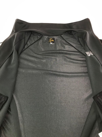 【中古品】【メンズ】 NEEDLES ニードルス TRACK JACKET POLY SMOOTH GREEN SX404 トラックジャケット ポリスムース トップス 140-260830-su-07-tagh サイズ：XL カラー：ダークグリーン 万代Net店