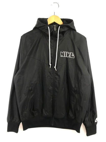【中古品】【メンズ】 NIKE ナイキ WIND RUNNER WOVEN JACKET BLACK ウィンド ランナー ウーブン ジャケット ライトアウター 148-260904-rt-02-tagh サイズ：S カラー：ブラック 万代Net店