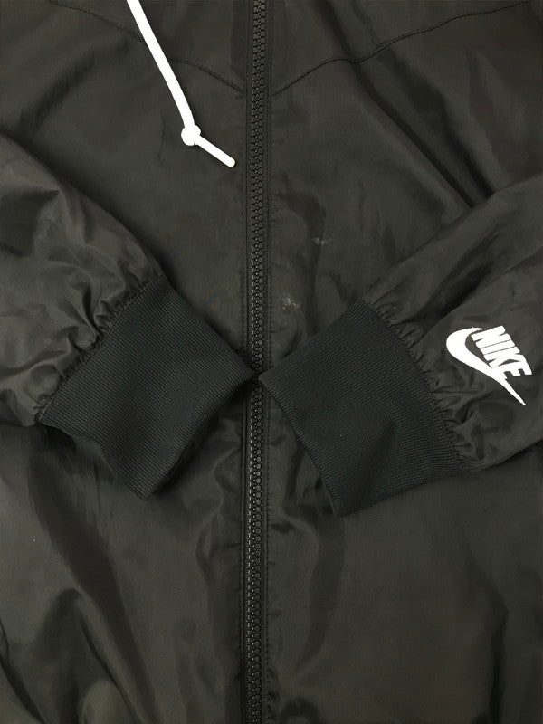 【中古品】【メンズ】 NIKE ナイキ WIND RUNNER WOVEN JACKET BLACK ウィンド ランナー ウーブン ジャケット ライトアウター 148-260904-rt-02-tagh サイズ：S カラー：ブラック 万代Net店