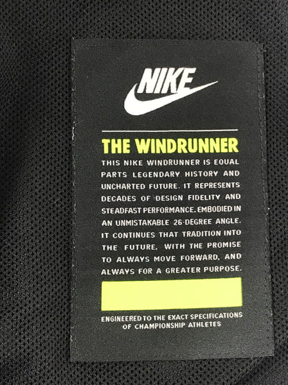 【中古品】【メンズ】 NIKE ナイキ WIND RUNNER WOVEN JACKET BLACK ウィンド ランナー ウーブン ジャケット ライトアウター 148-260904-rt-02-tagh サイズ：S カラー：ブラック 万代Net店