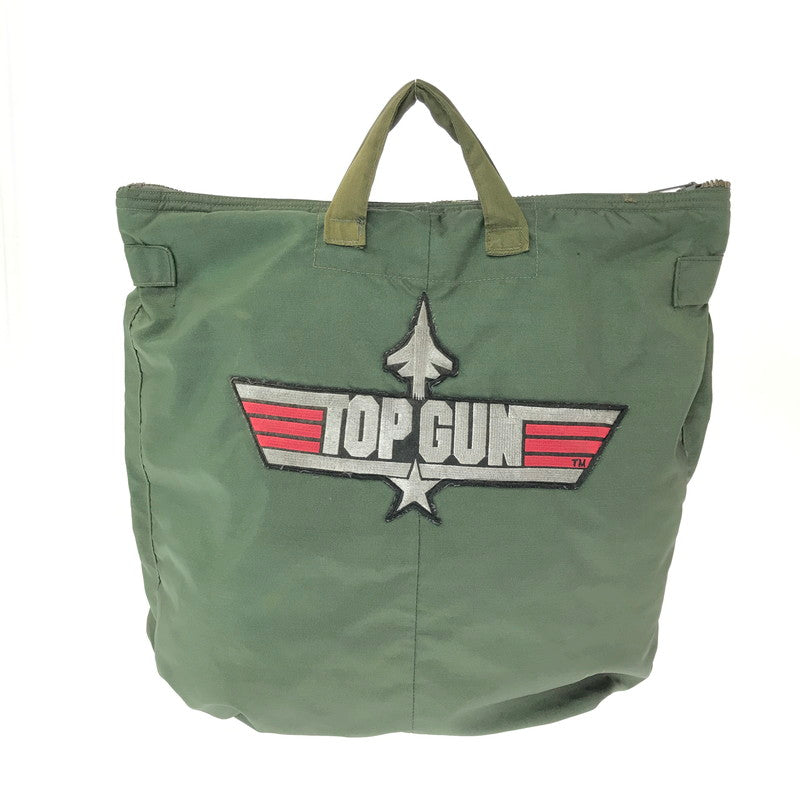 【中古品】【メンズ】 US MILITARY アメリカ軍 FLYER'S HELMET BAG TOP GUN WAPPEN 85年会計 フライヤーズ ヘルメット バッグ カバン 188-260904-rt-27-tagh カラー：カーキ 万代Net店