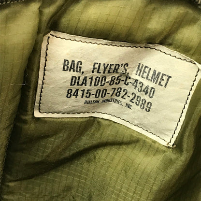 【中古品】【メンズ】 US MILITARY アメリカ軍 FLYER'S HELMET BAG TOP GUN WAPPEN 85年会計 フライヤーズ ヘルメット バッグ カバン 188-260904-rt-27-tagh カラー：カーキ 万代Net店