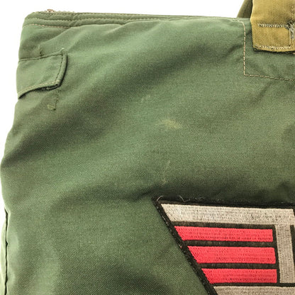 【中古品】【メンズ】 US MILITARY アメリカ軍 FLYER'S HELMET BAG TOP GUN WAPPEN 85年会計 フライヤーズ ヘルメット バッグ カバン 188-260904-rt-27-tagh カラー：カーキ 万代Net店
