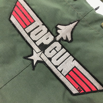 【中古品】【メンズ】 US MILITARY アメリカ軍 FLYER'S HELMET BAG TOP GUN WAPPEN 85年会計 フライヤーズ ヘルメット バッグ カバン 188-260904-rt-27-tagh カラー：カーキ 万代Net店