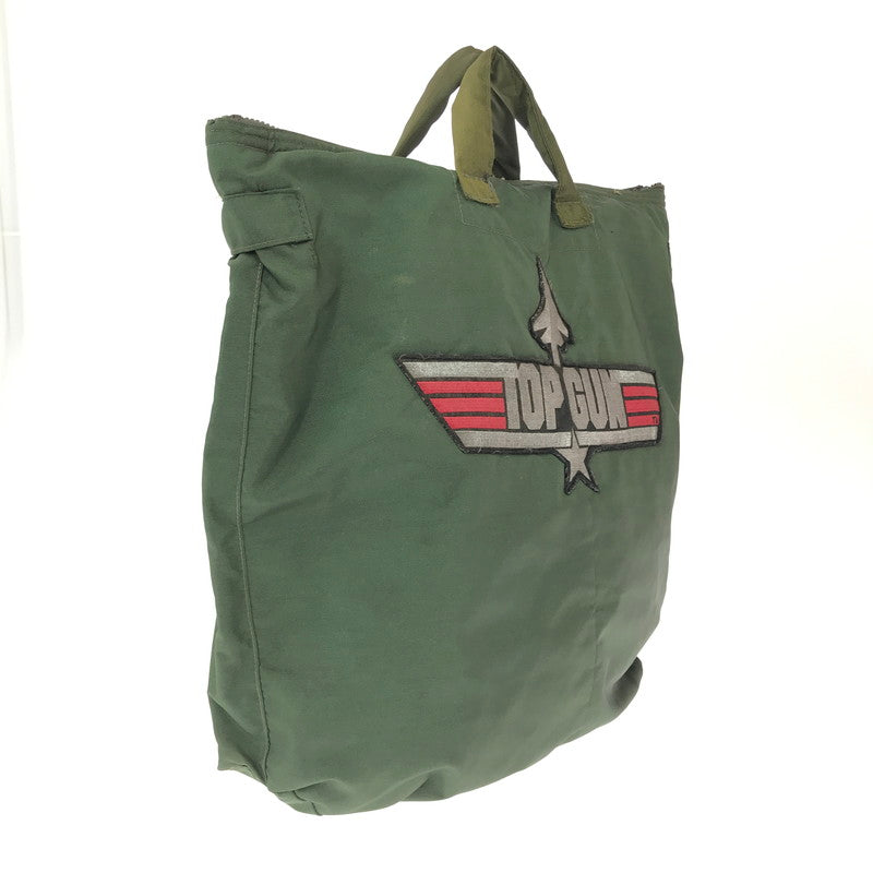 【中古品】【メンズ】 US MILITARY アメリカ軍 FLYER'S HELMET BAG TOP GUN WAPPEN 85年会計 フライヤーズ ヘルメット バッグ カバン 188-260904-rt-27-tagh カラー：カーキ 万代Net店