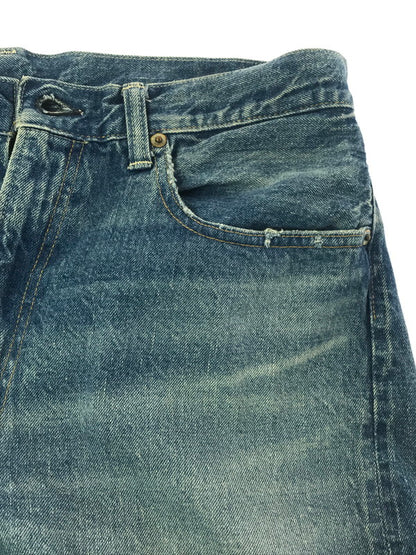【現状渡し品】【メンズ】 WEARHOUSE&CO. ウエアハウス 2ND-HAND DENIM PANTS LOT 1105 セカンド ハンド デニム パンツ ボトムス 156-260904-rt-18-tagh サイズ：W34 L29 カラー：インディゴ 万代Net店