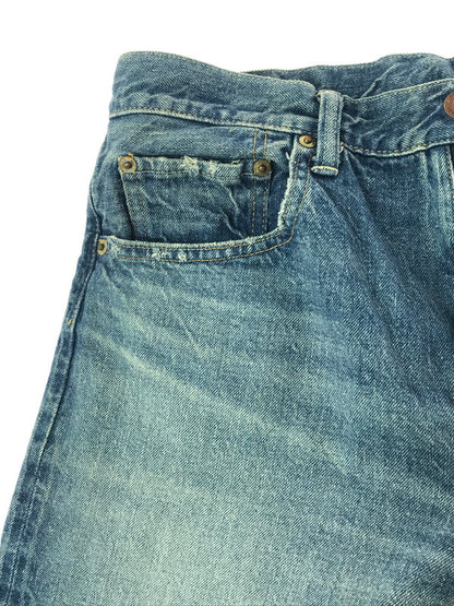 【現状渡し品】【メンズ】 WEARHOUSE&CO. ウエアハウス 2ND-HAND DENIM PANTS LOT 1105 セカンド ハンド デニム パンツ ボトムス 156-260904-rt-18-tagh サイズ：W34 L29 カラー：インディゴ 万代Net店