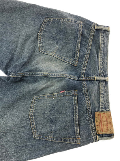 【現状渡し品】【メンズ】 WEARHOUSE&CO. ウエアハウス 2ND-HAND DENIM PANTS LOT 1105 セカンド ハンド デニム パンツ ボトムス 156-260904-rt-17-tagh サイズ：W34 L29 カラー：インディゴ 万代Net店