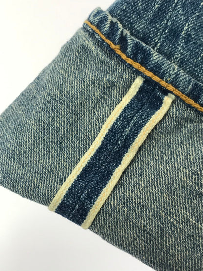 【現状渡し品】【メンズ】 WEARHOUSE&CO. ウエアハウス 2ND-HAND DENIM PANTS LOT 1105 セカンド ハンド デニム パンツ ボトムス 156-260904-rt-17-tagh サイズ：W34 L29 カラー：インディゴ 万代Net店
