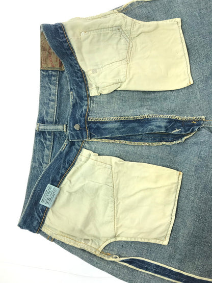 【現状渡し品】【メンズ】 WEARHOUSE&CO. ウエアハウス 2ND-HAND DENIM PANTS LOT 1105 セカンド ハンド デニム パンツ ボトムス 156-260904-rt-17-tagh サイズ：W34 L29 カラー：インディゴ 万代Net店