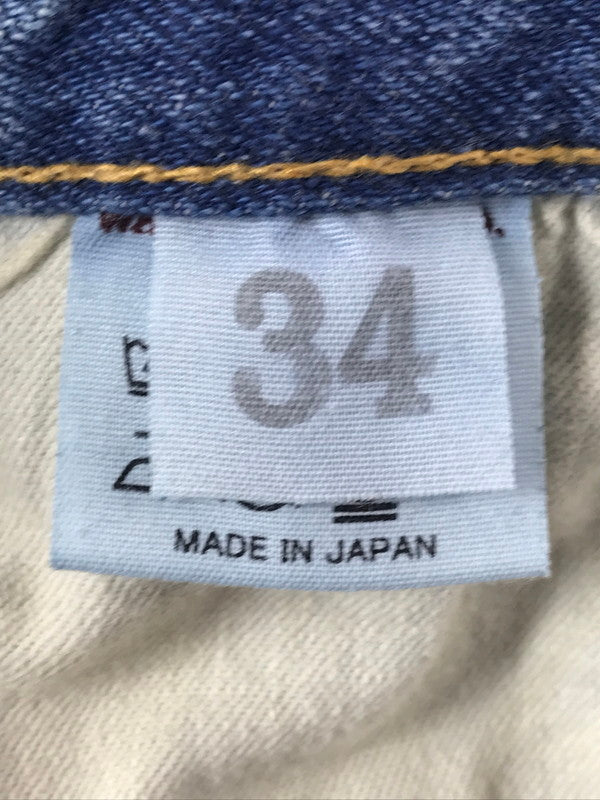 【現状渡し品】【メンズ】 WEARHOUSE&CO. ウエアハウス 2ND-HAND DENIM PANTS LOT 1105 セカンド ハンド デニム パンツ ボトムス 156-260904-rt-17-tagh サイズ：W34 L29 カラー：インディゴ 万代Net店