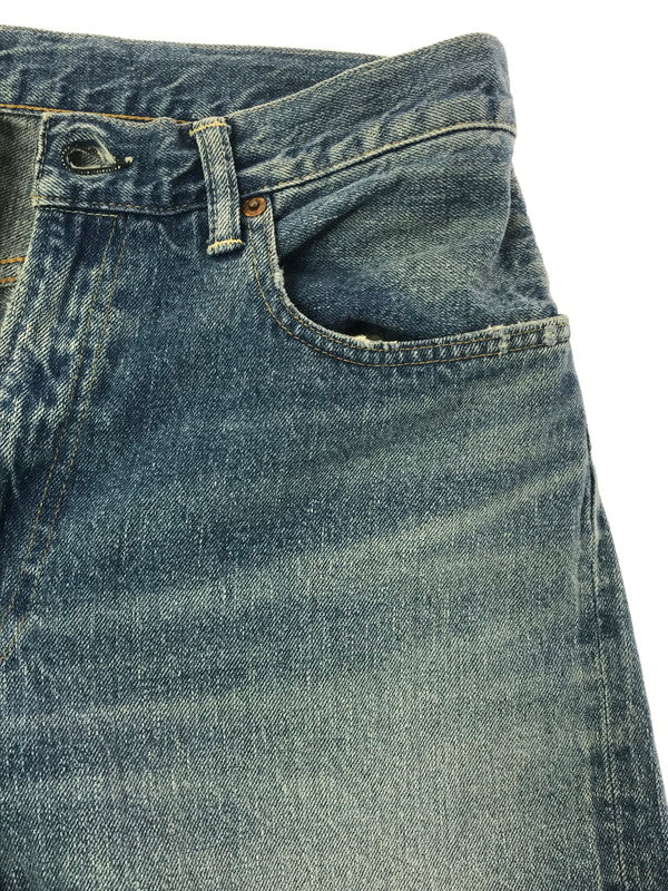 【現状渡し品】【メンズ】 WEARHOUSE&CO. ウエアハウス 2ND-HAND DENIM PANTS LOT 1105 セカンド ハンド デニム パンツ ボトムス 156-260904-rt-17-tagh サイズ：W34 L29 カラー：インディゴ 万代Net店