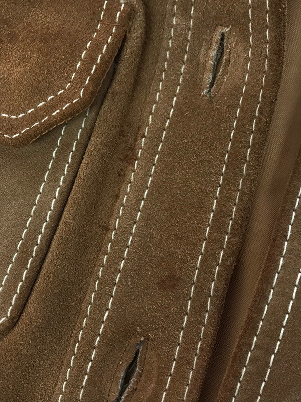 【現状渡し品】【メンズ】 Ms. PIONEER ミス パイオニア PIONEER WEAR 70S CHIMAYO PATTERN SUEDE JACKET チマヨ パターン スエード ジャケット アウター 146-260902-na-14-tagh サイズ：10 カラー：ブラウン系 万代Net店