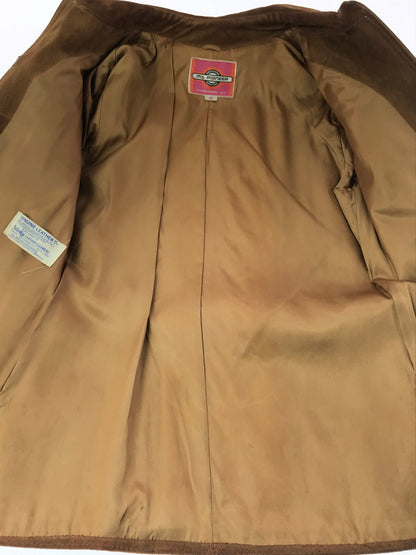 【現状渡し品】【メンズ】 Ms. PIONEER ミス パイオニア PIONEER WEAR 70S CHIMAYO PATTERN SUEDE JACKET チマヨ パターン スエード ジャケット アウター 146-260902-na-14-tagh サイズ：10 カラー：ブラウン系 万代Net店
