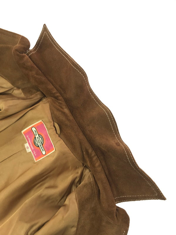 【現状渡し品】【メンズ】 Ms. PIONEER ミス パイオニア PIONEER WEAR 70S CHIMAYO PATTERN SUEDE JACKET チマヨ パターン スエード ジャケット アウター 146-260902-na-14-tagh サイズ：10 カラー：ブラウン系 万代Net店