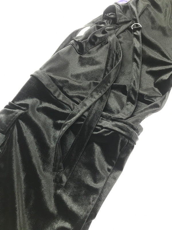 【中古品】【メンズ】 REFLEM レフレム 2WAY VELOUR WIDE CARGO PANTS RF24-C29 ベロア カーゴパンツ ボトムス 153-260902-na-19-tagh サイズ：F カラー：ブラック 万代Net店