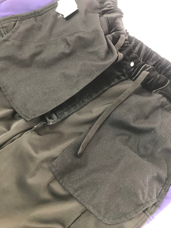 【中古品】【メンズ】 REFLEM レフレム 2WAY VELOUR WIDE CARGO PANTS RF24-C29 ベロア カーゴパンツ ボトムス 153-260902-na-19-tagh サイズ：F カラー：ブラック 万代Net店