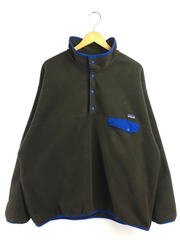 【現状渡し品】【メンズ】 PATAGONIA パタゴニア SYNCHILLA SNAP T FLEECE PULLOVER 25450FA13 2013年製 シンチラ スナップT フリース プルオーバー アウター 144-260902-na-13-tagh サイズ：XL カラー：カーキ系 万代Net店