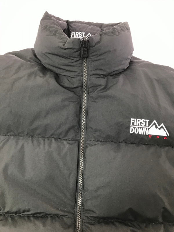 【中古品】【メンズ】 FIRST DOWN ファーストダウン BUBBLE DOWN JACKET F942001 バブル ダウンジャケット アウター 144-260902-na-28-tagh サイズ：USA:XL ASIA:XL カラー：ブラック 万代Net店