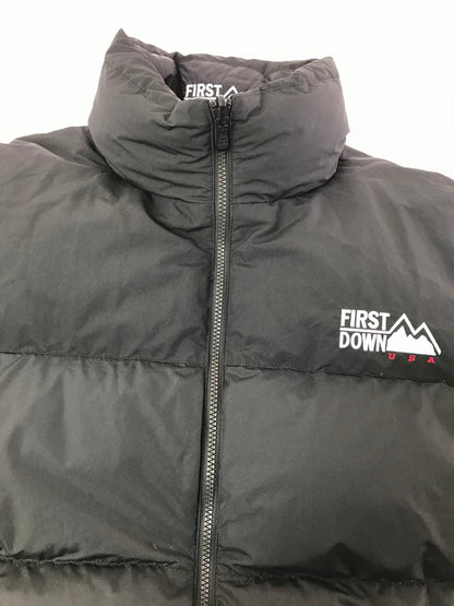 【中古品】【メンズ】 FIRST DOWN ファーストダウン BUBBLE DOWN JACKET F942001 バブル ダウンジャケット アウター 144-260902-na-28-tagh サイズ：USA:XL ASIA:XL カラー：ブラック 万代Net店