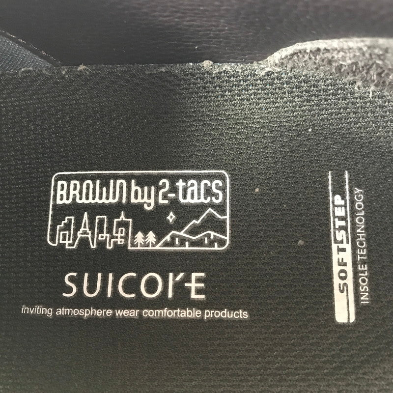 【中古品】【メンズ】 BROWN BY 2-TACS ブラウンバイツータックス LOW DROP SNEAKER BROWN B35-SC001 ロードロップ スニーカー 靴 162-260906-rt-37-tagh サイズ：28.5cm US10.5 カラー：ブラウン 万代Net店