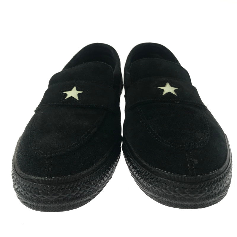 【中古品】【メンズ】 CONVERSE ADDICT コンバース アディクト ONE STAR LOAFER BLACK 1AD074 ワン スター ローファー スニーカー 靴 162-260906-rt-39-tagh サイズ：28.5cm US10 カラー：ブラック 万代Net店