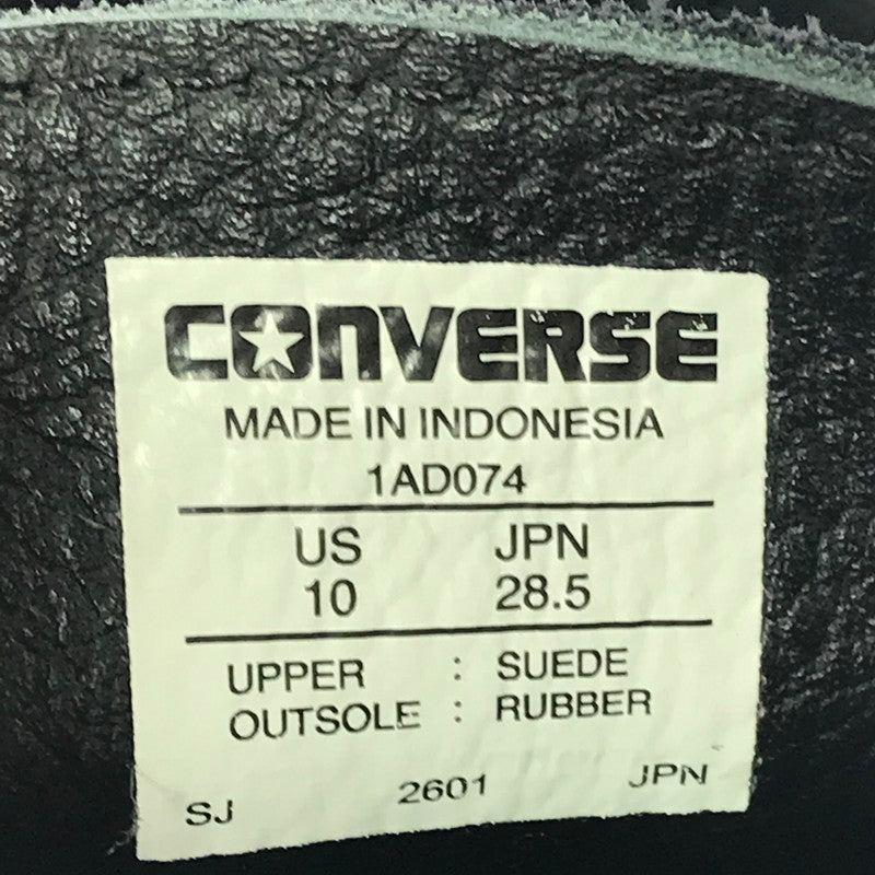 【中古品】【メンズ】 CONVERSE ADDICT コンバース アディクト ONE STAR LOAFER BLACK 1AD074 ワン スター ローファー スニーカー 靴 162-260906-rt-39-tagh サイズ：28.5cm US10 カラー：ブラック 万代Net店