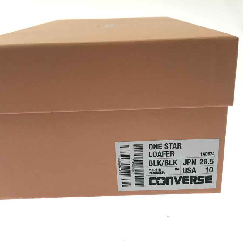 【中古品】【メンズ】 CONVERSE ADDICT コンバース アディクト ONE STAR LOAFER BLACK 1AD074 ワン スター ローファー スニーカー 靴 162-260906-rt-39-tagh サイズ：28.5cm US10 カラー：ブラック 万代Net店