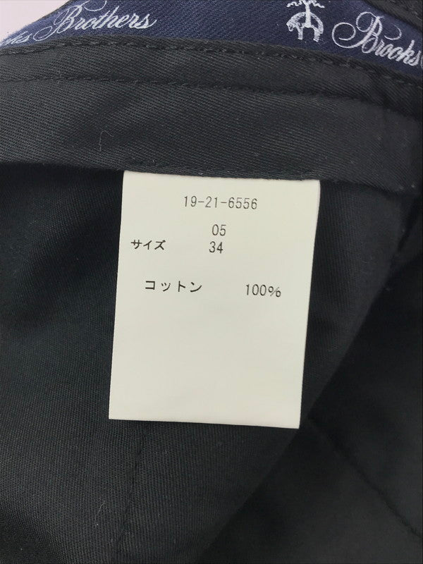 【中古品】【メンズ】 BROOKS BROTHERS ブルックスブラザーズ× RON HERMAN ロンハーマン CHINO PANTS 19-21-6556 チノパンツ ボトムス 147-260902-na-20-tagh サイズ：W34 カラー：ブラック 万代Net店